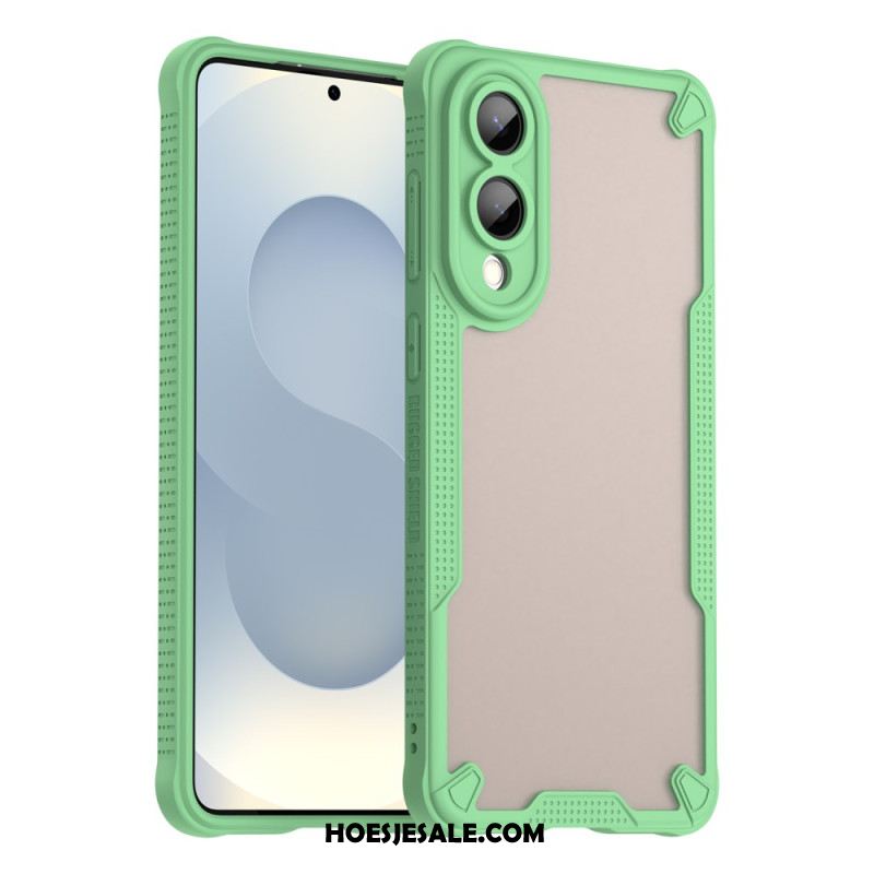 Hoesje Samsung Galaxy S25 5g Edge Geborsteld Doorschijnend