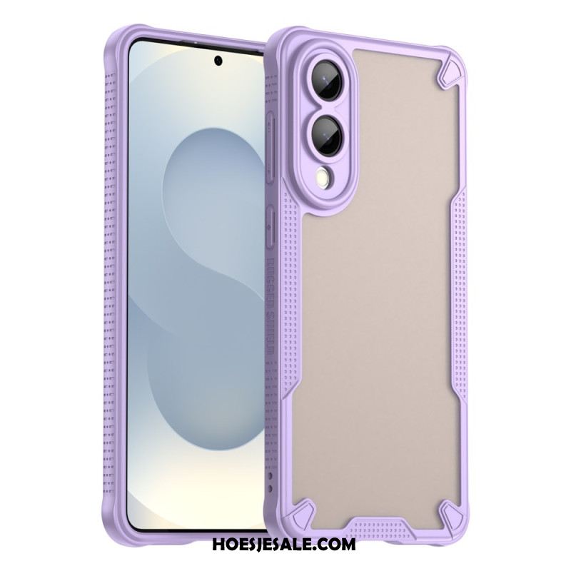 Hoesje Samsung Galaxy S25 5g Edge Geborsteld Doorschijnend