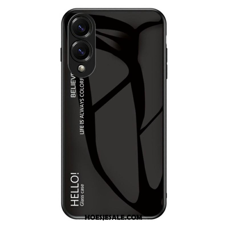 Hoesje Samsung Galaxy S25 5g Edge Gehard Glas