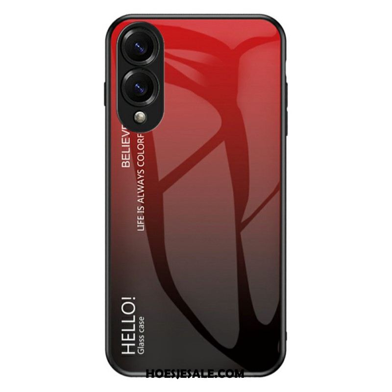 Hoesje Samsung Galaxy S25 5g Edge Gehard Glas