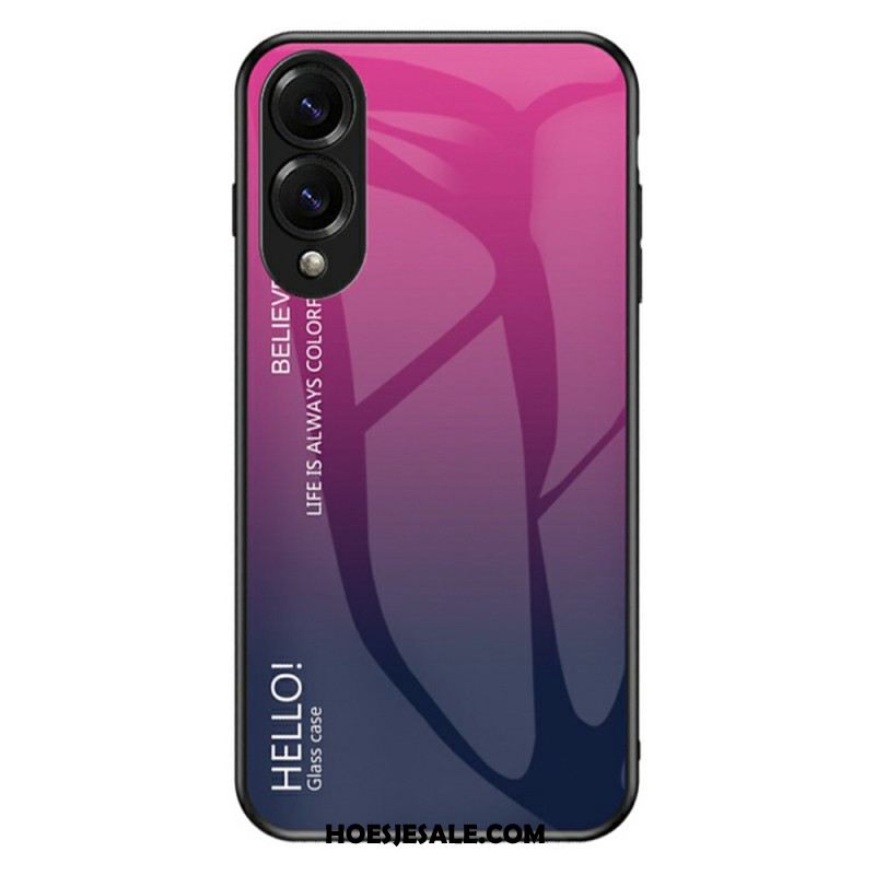 Hoesje Samsung Galaxy S25 5g Edge Gehard Glas