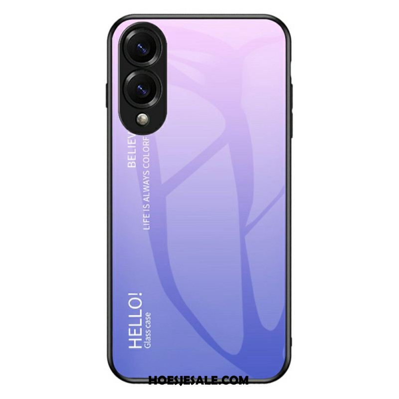 Hoesje Samsung Galaxy S25 5g Edge Gehard Glas