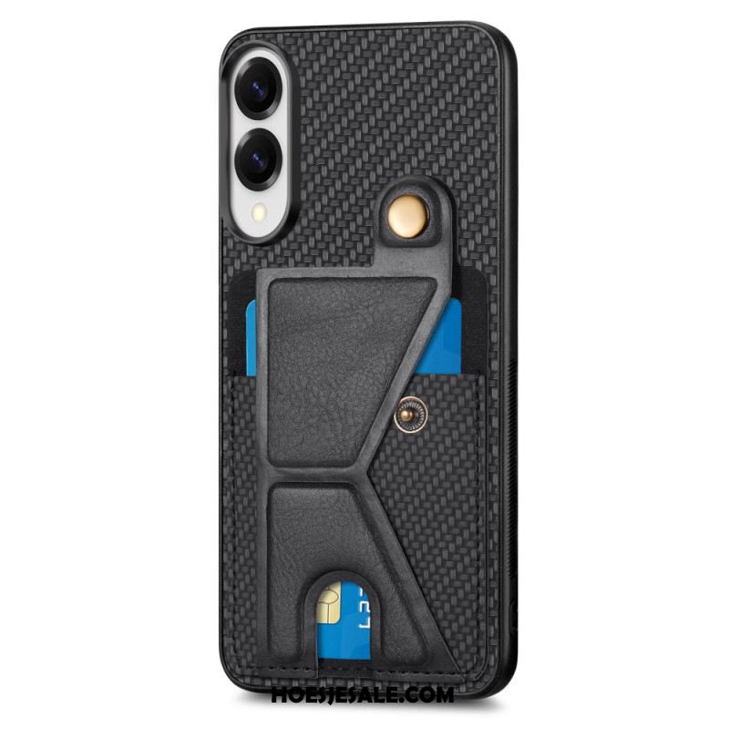 Hoesje Samsung Galaxy S25 5g Edge K-standaard En Kaarthouder