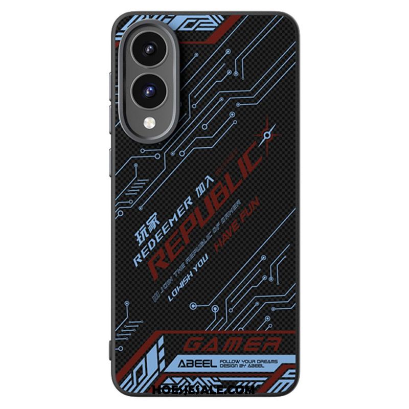 Hoesje Samsung Galaxy S25 5g Edge Magsafe-compatibel Abeel-ontwerp Bescherming Hoesje