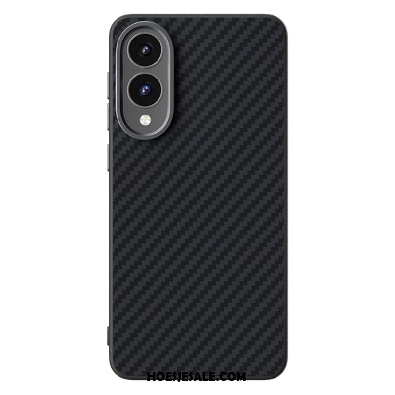 Hoesje Samsung Galaxy S25 5g Edge Magsafe-compatibel Koolstofvezel Abeel Bescherming Hoesje