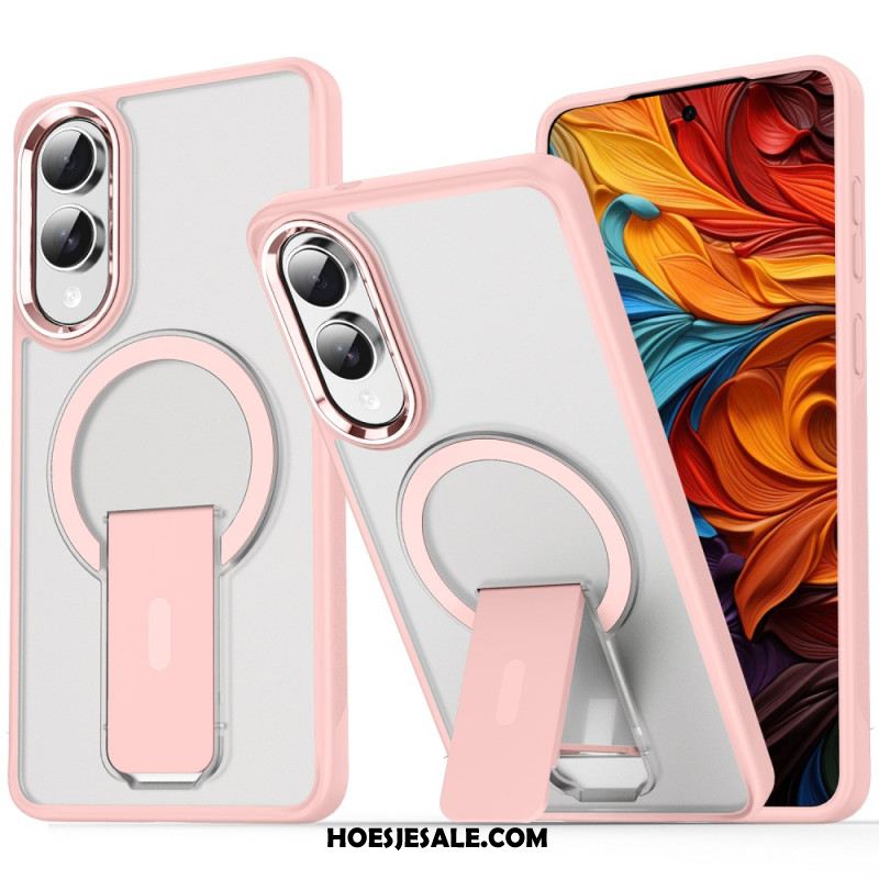 Hoesje Samsung Galaxy S25 5g Edge Magsafe-compatibel Met Standaard Bescherming Hoesje