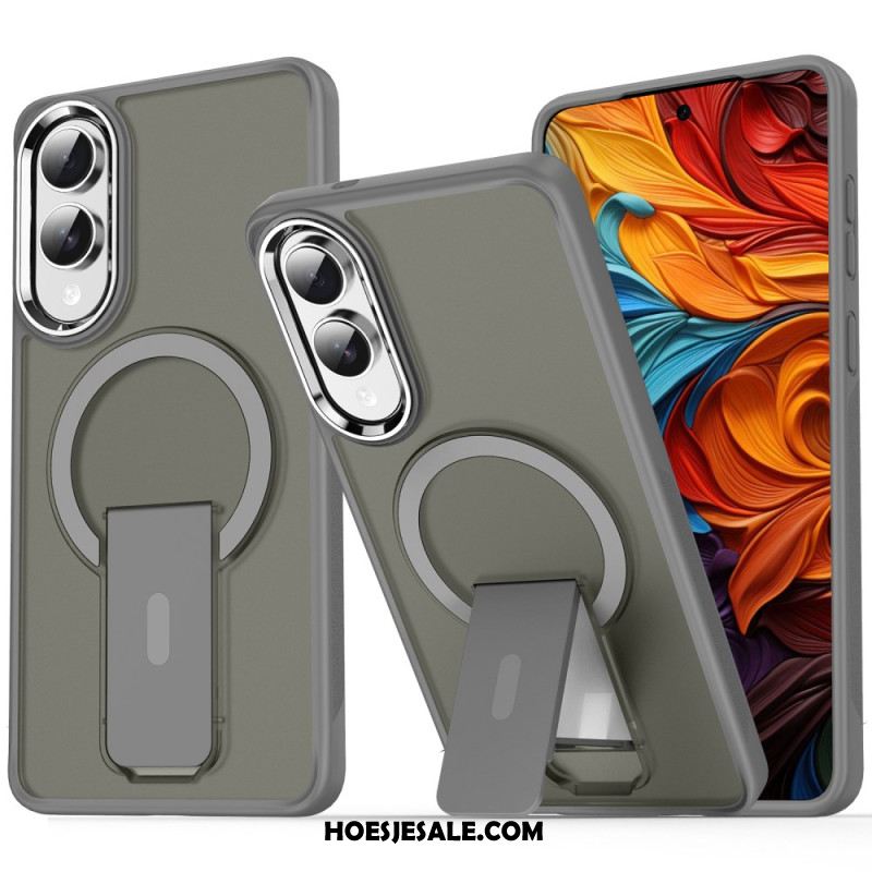 Hoesje Samsung Galaxy S25 5g Edge Magsafe-compatibel Met Standaard Bescherming Hoesje