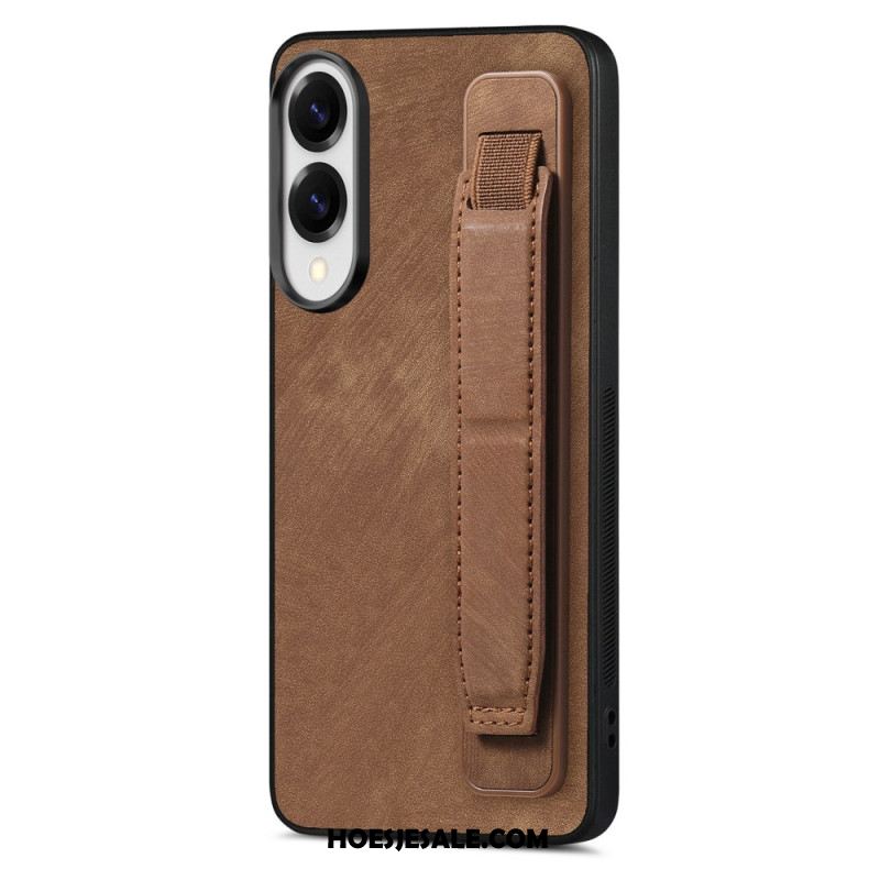 Hoesje Samsung Galaxy S25 5g Edge Retro Stijl Met Standaardband