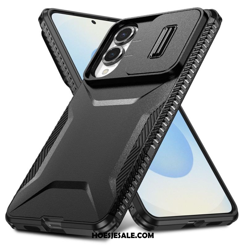 Hoesje Samsung Galaxy S25 5g Edge Robuust Metaaleffect