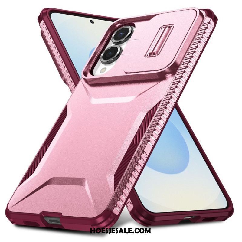 Hoesje Samsung Galaxy S25 5g Edge Robuust Metaaleffect