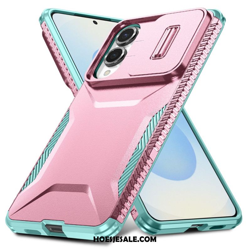 Hoesje Samsung Galaxy S25 5g Edge Robuust Metaaleffect