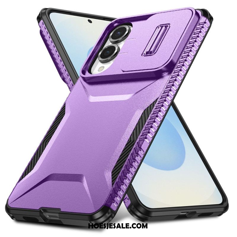 Hoesje Samsung Galaxy S25 5g Edge Robuust Metaaleffect