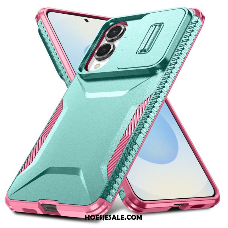 Hoesje Samsung Galaxy S25 5g Edge Robuust Metaaleffect