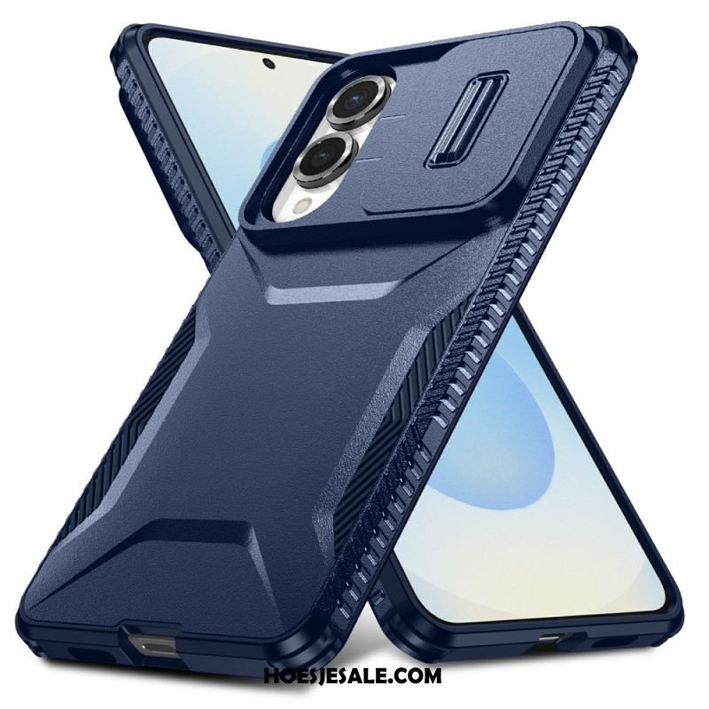 Hoesje Samsung Galaxy S25 5g Edge Robuust Metaaleffect