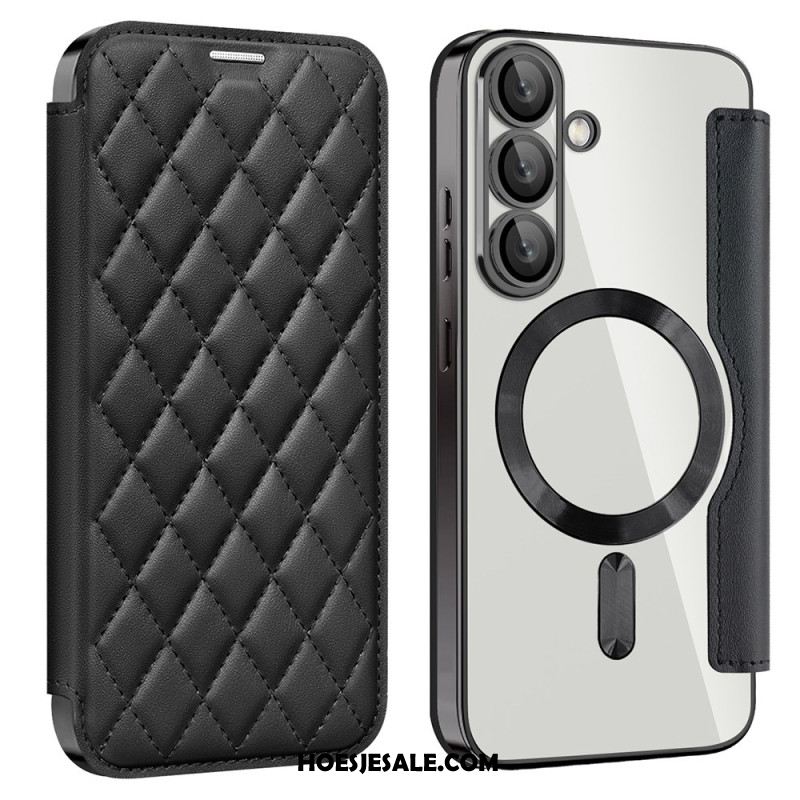 Hoesje Samsung Galaxy S25 5g Gewatteerd Compatibel Met Magsafe