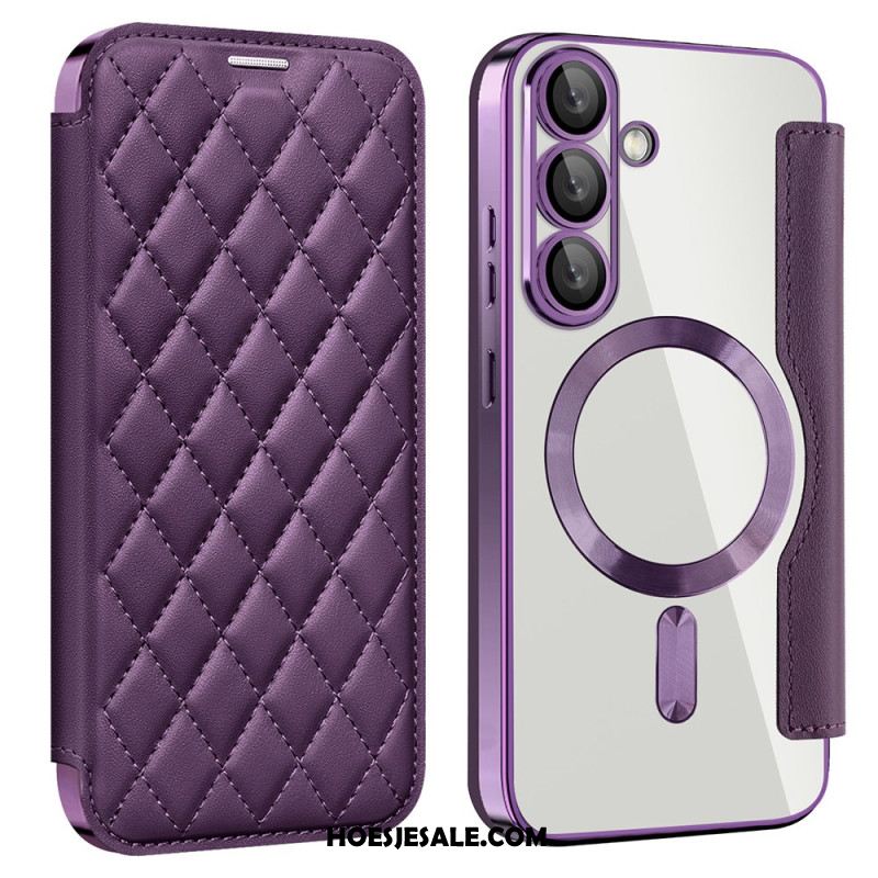 Hoesje Samsung Galaxy S25 5g Gewatteerd Compatibel Met Magsafe