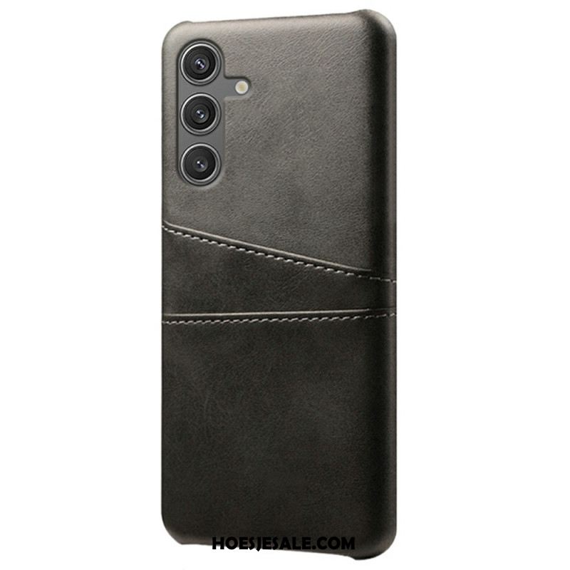 Hoesje Samsung Galaxy S25 5g Kaarthouder Met Lederlook Bescherming Hoesje