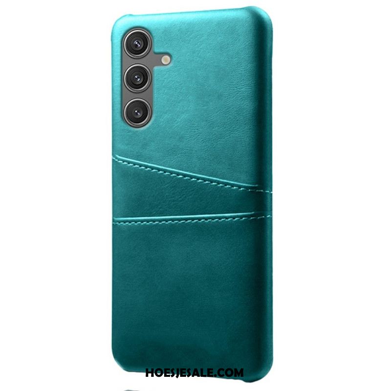 Hoesje Samsung Galaxy S25 5g Kaarthouder Met Lederlook Bescherming Hoesje