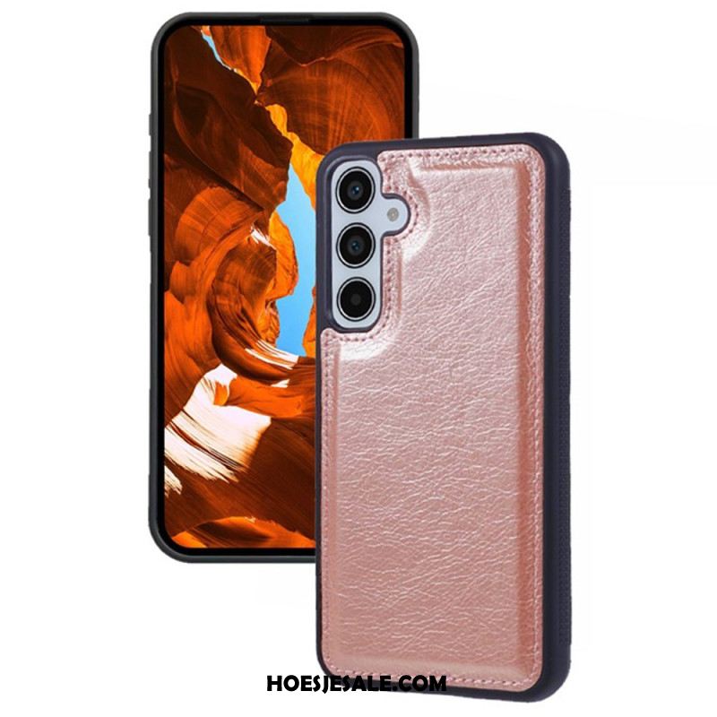 Hoesje Samsung Galaxy S25 5g Kalfsleertextuur