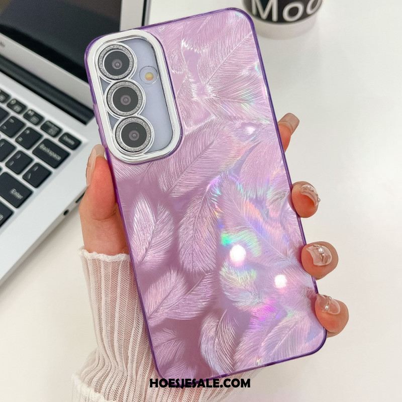 Hoesje Samsung Galaxy S25 5g Parelmoerglans Met Beschermfolie