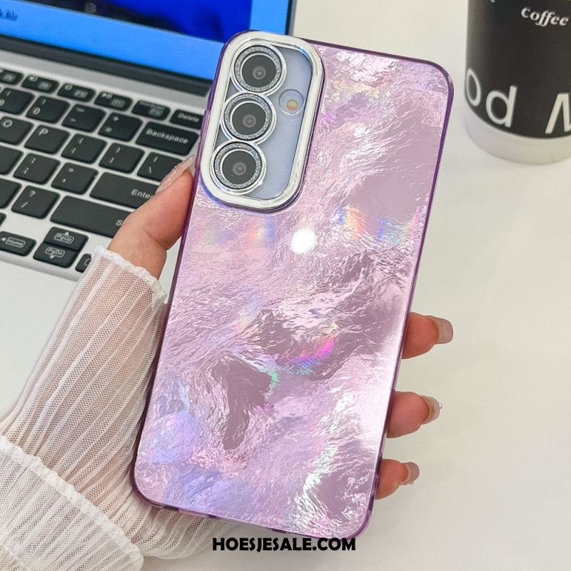 Hoesje Samsung Galaxy S25 5g Parelmoerglans Met Beschermfolie