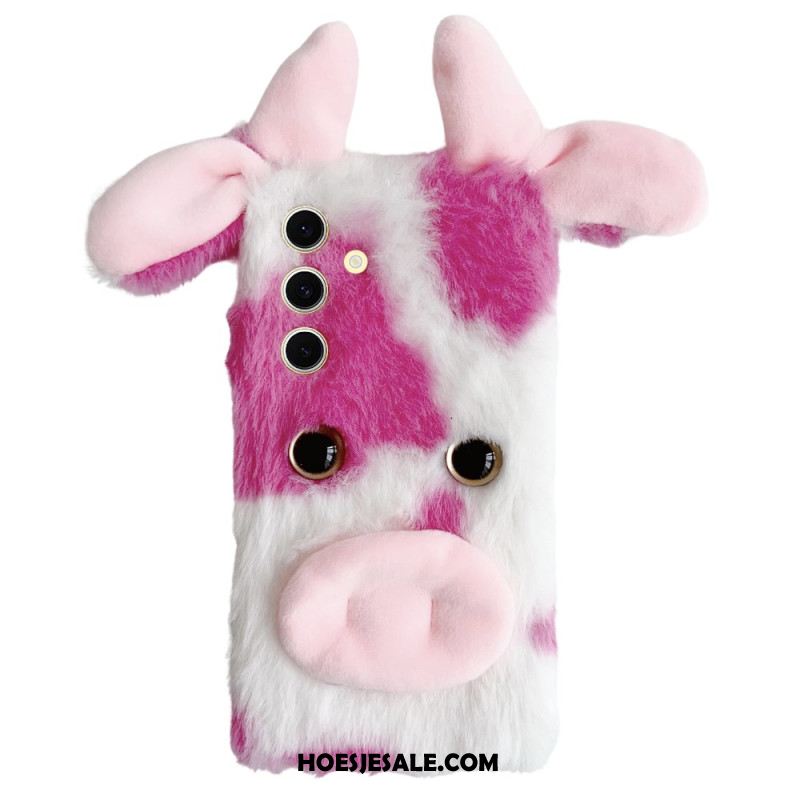 Hoesje Samsung Galaxy S25 5g Pluche Koe