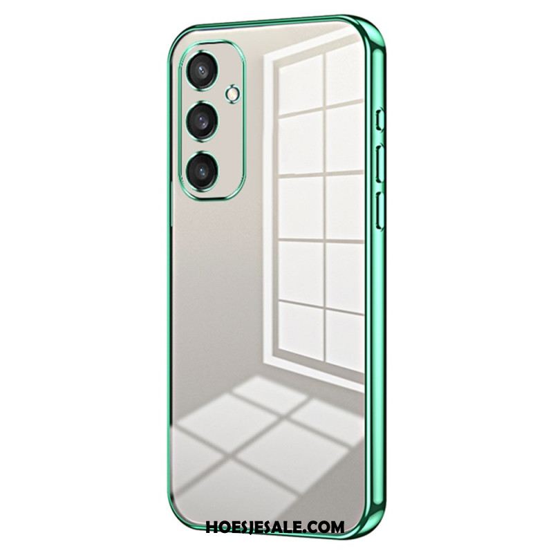 Hoesje Samsung Galaxy S25 5g Randen Met Metaaleffect