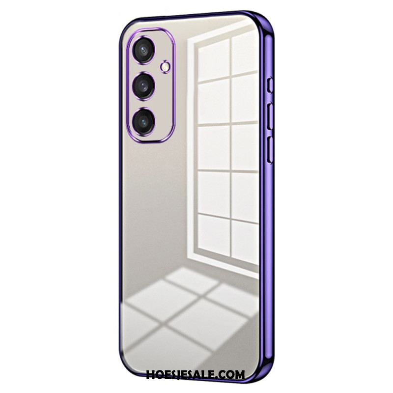 Hoesje Samsung Galaxy S25 5g Randen Met Metaaleffect