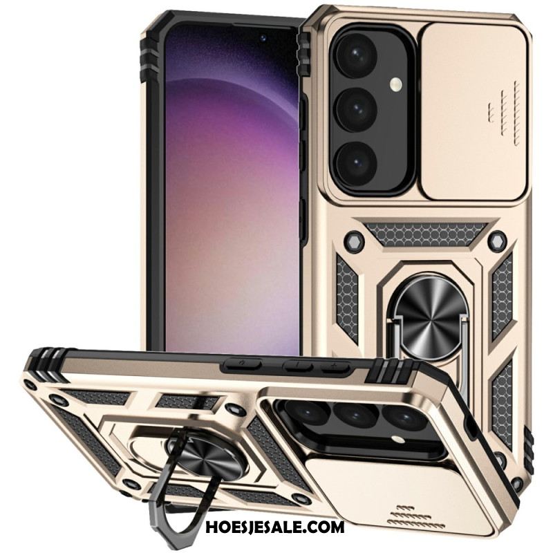 Hoesje Samsung Galaxy S25 5g Ringhouder En Lensbeschermer