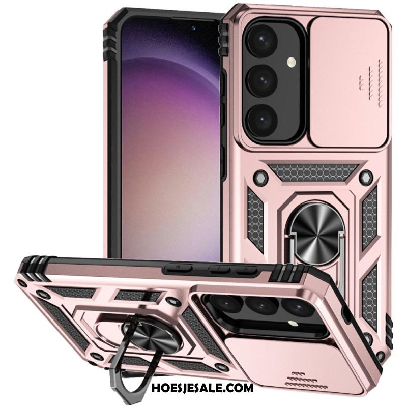Hoesje Samsung Galaxy S25 5g Ringhouder En Lensbeschermer