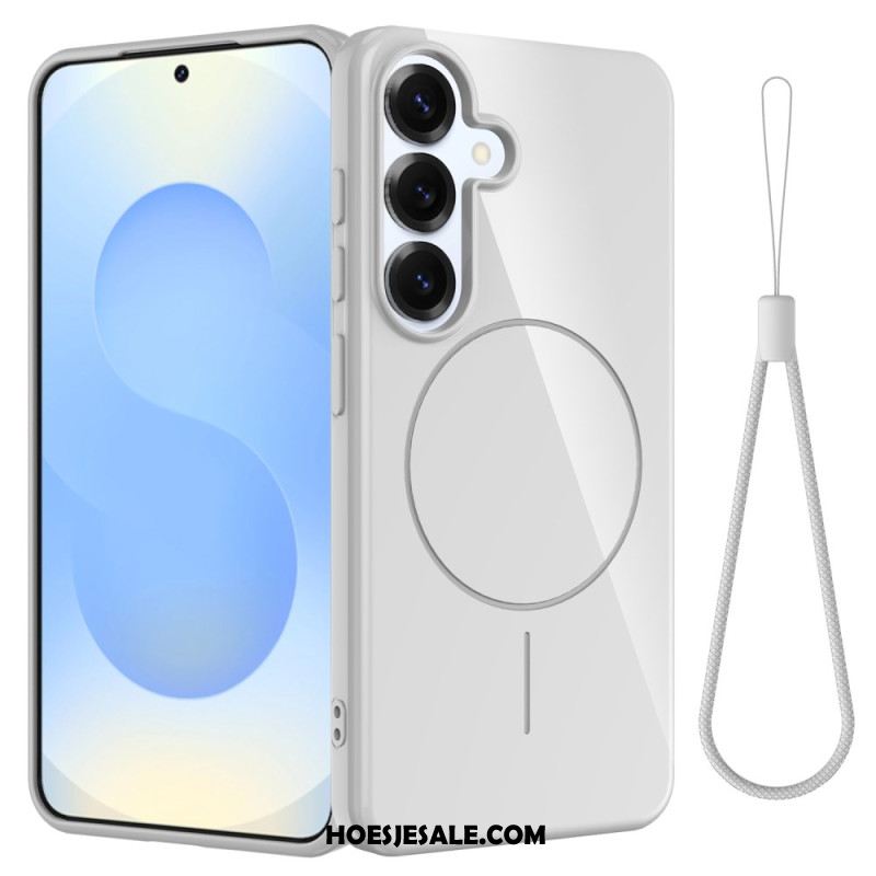 Hoesje Samsung Galaxy S25 Fe Compatibel Met Magsafe Met Polsbandje