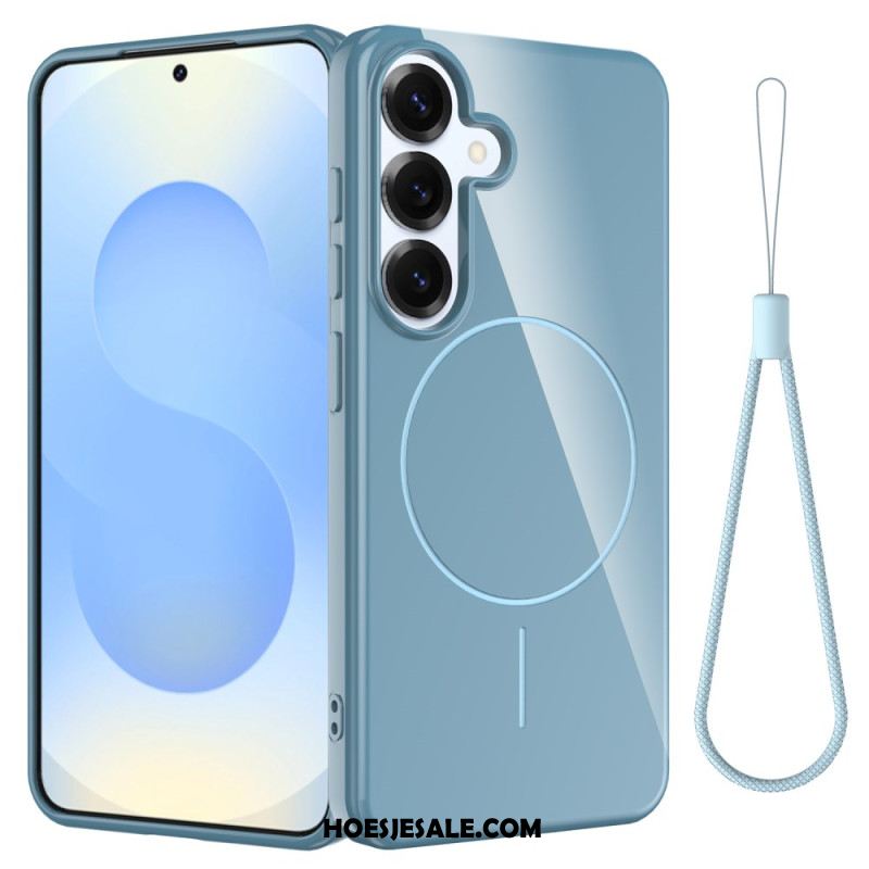 Hoesje Samsung Galaxy S25 Fe Compatibel Met Magsafe Met Polsbandje