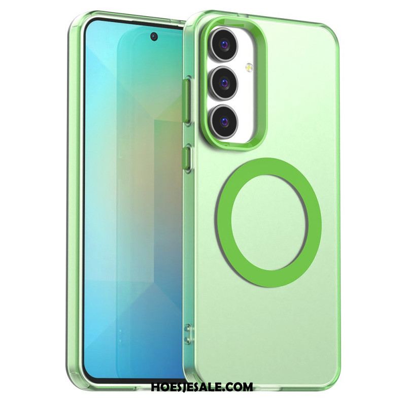 Hoesje Samsung Galaxy S25 Fe Magsafe Anti-val Compatibel