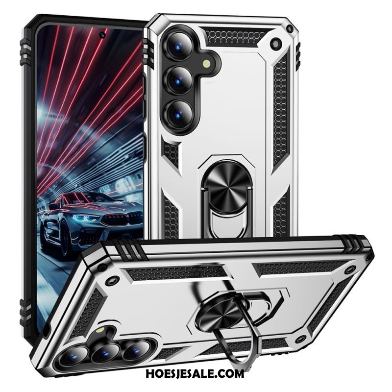 Hoesje Samsung Galaxy S25 Fe Robuust Met Draaibare Ringhouder
