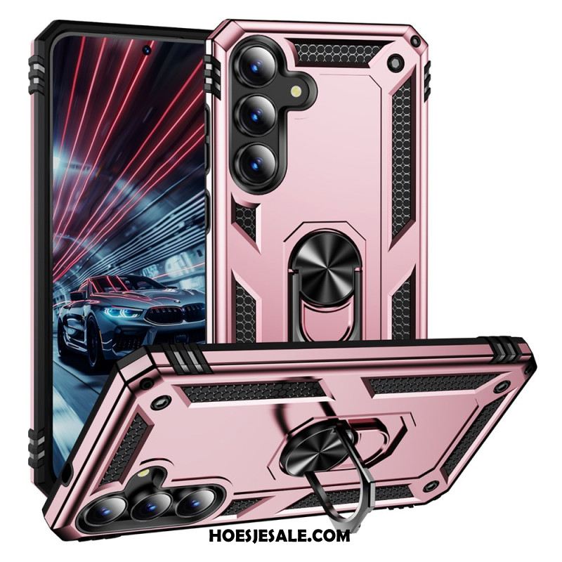 Hoesje Samsung Galaxy S25 Fe Robuust Met Draaibare Ringhouder