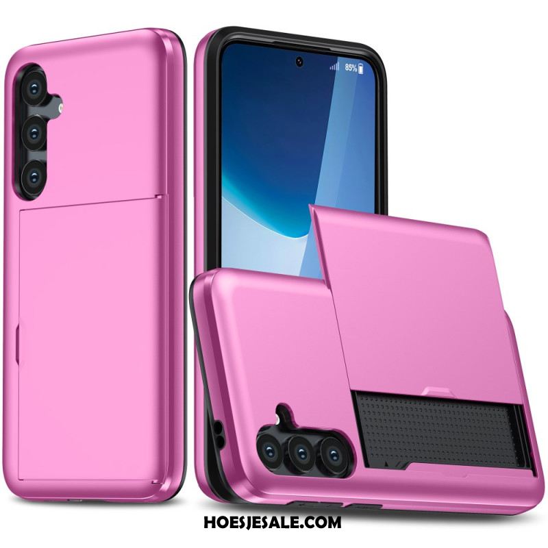 Hoesje Samsung Galaxy S25 Fe Schuifbare Kaarthouder Bescherming Hoesje