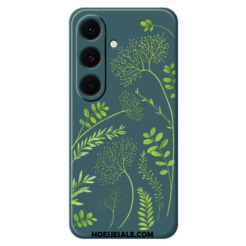 Hoesje Samsung Galaxy S25 Fe Siliconen Met Bladeren