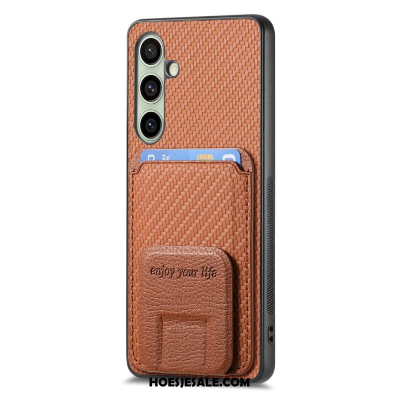 Hoesje Samsung Galaxy S25 Plus 5g Alles-in-één Koolstofvezel