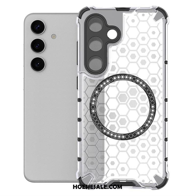 Hoesje Samsung Galaxy S25 Plus 5g Compatibel Met Magsafe Honeycomb Bescherming Hoesje