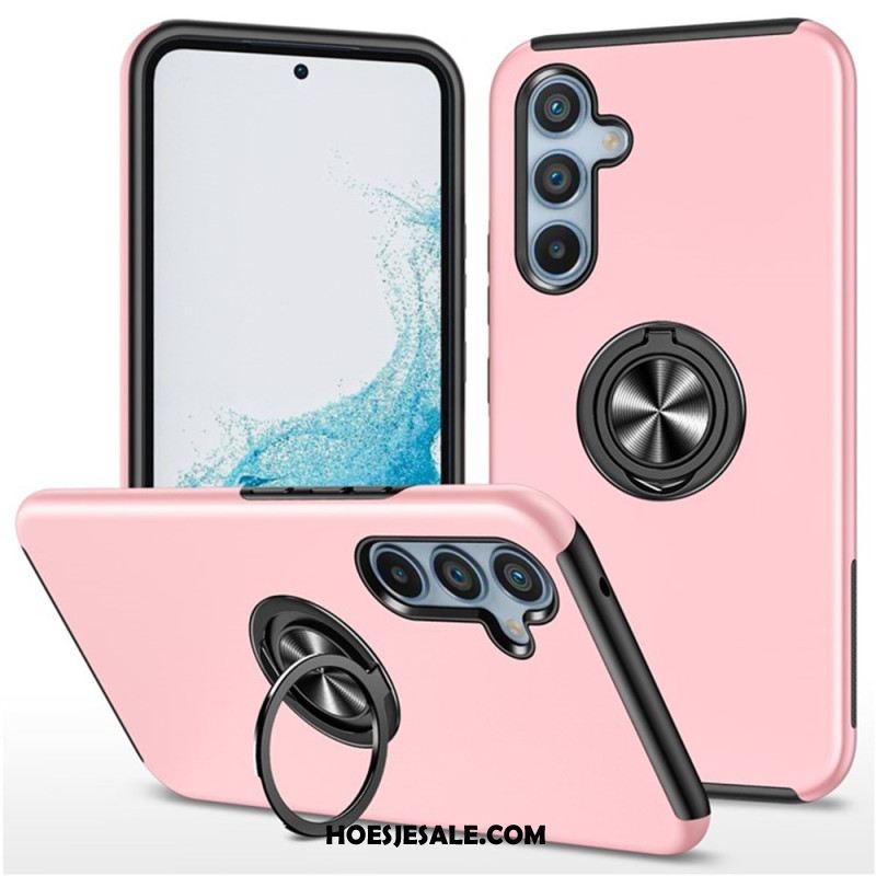 Hoesje Samsung Galaxy S25 Plus 5g Draaibare Ringhouder Bescherming Hoesje