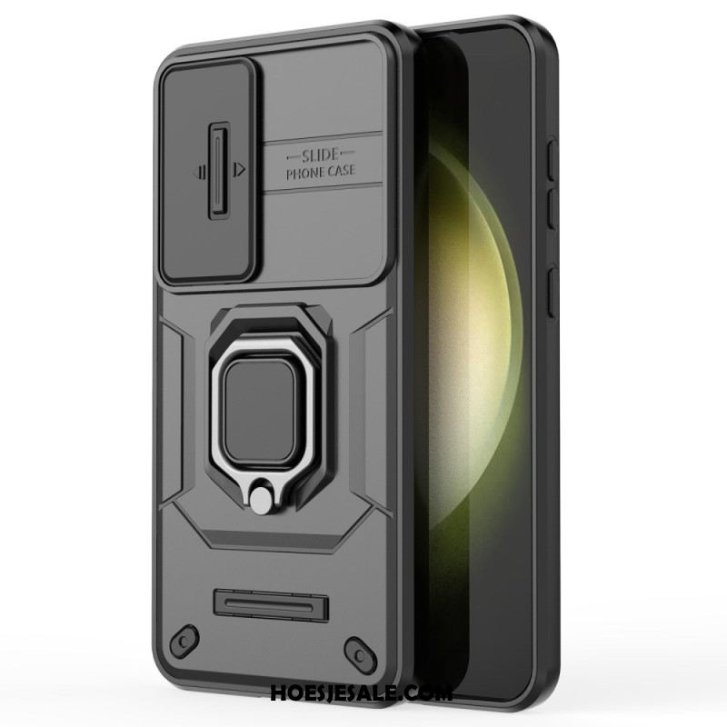 Hoesje Samsung Galaxy S25 Plus 5g Duurzame Ring Met Lensbeschermer