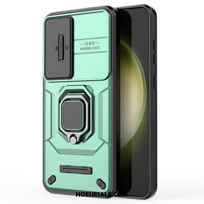 Hoesje Samsung Galaxy S25 Plus 5g Duurzame Ring Met Lensbeschermer