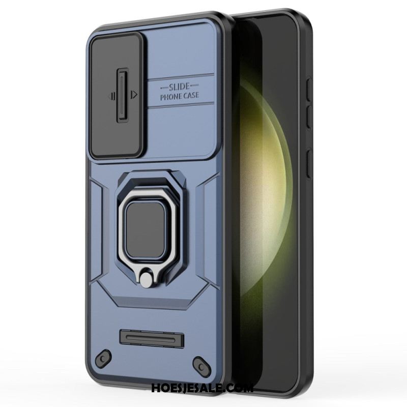 Hoesje Samsung Galaxy S25 Plus 5g Duurzame Ring Met Lensbeschermer