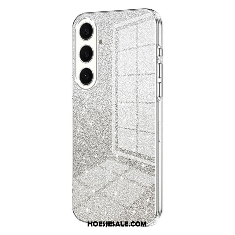 Hoesje Samsung Galaxy S25 Plus 5g Glitterachterkant