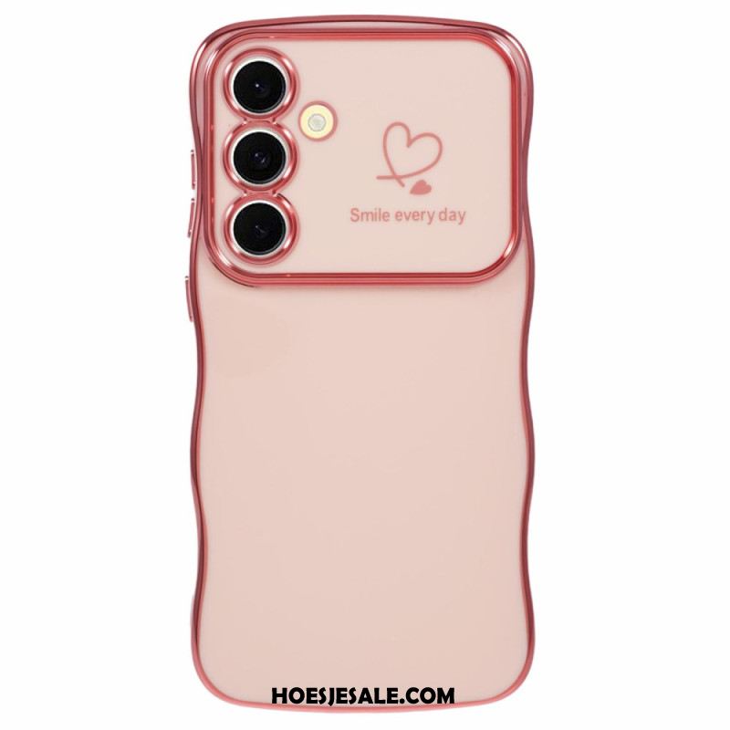 Hoesje Samsung Galaxy S25 Plus 5g Hart En Golvende Randen Bescherming Hoesje