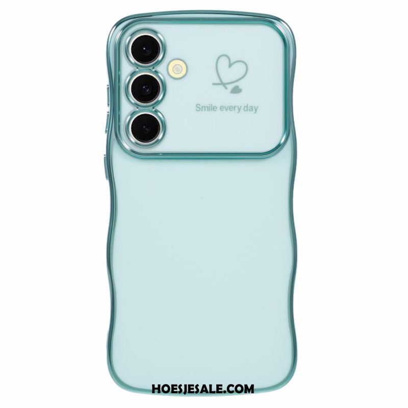 Hoesje Samsung Galaxy S25 Plus 5g Hart En Golvende Randen Bescherming Hoesje