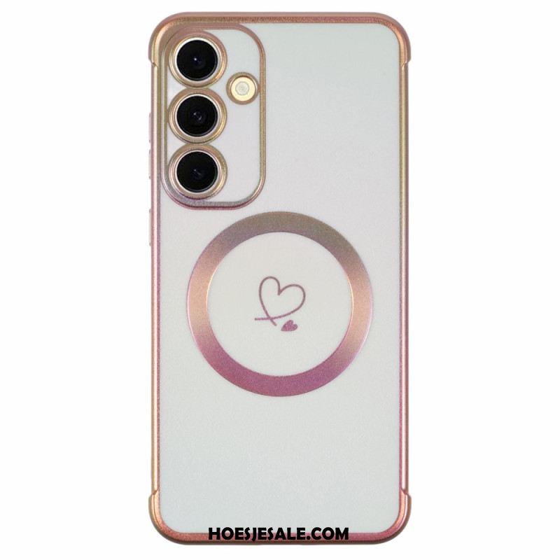 Hoesje Samsung Galaxy S25 Plus 5g Magnetisch Hart Bescherming Hoesje