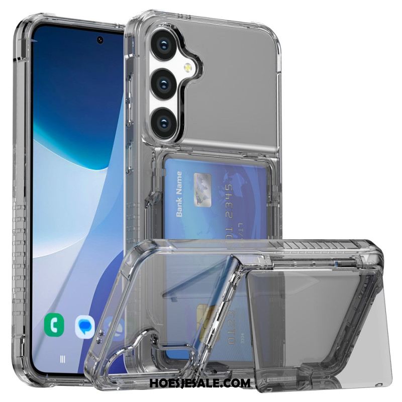 Hoesje Samsung Galaxy S25 Plus 5g Transparante Kaarthouder