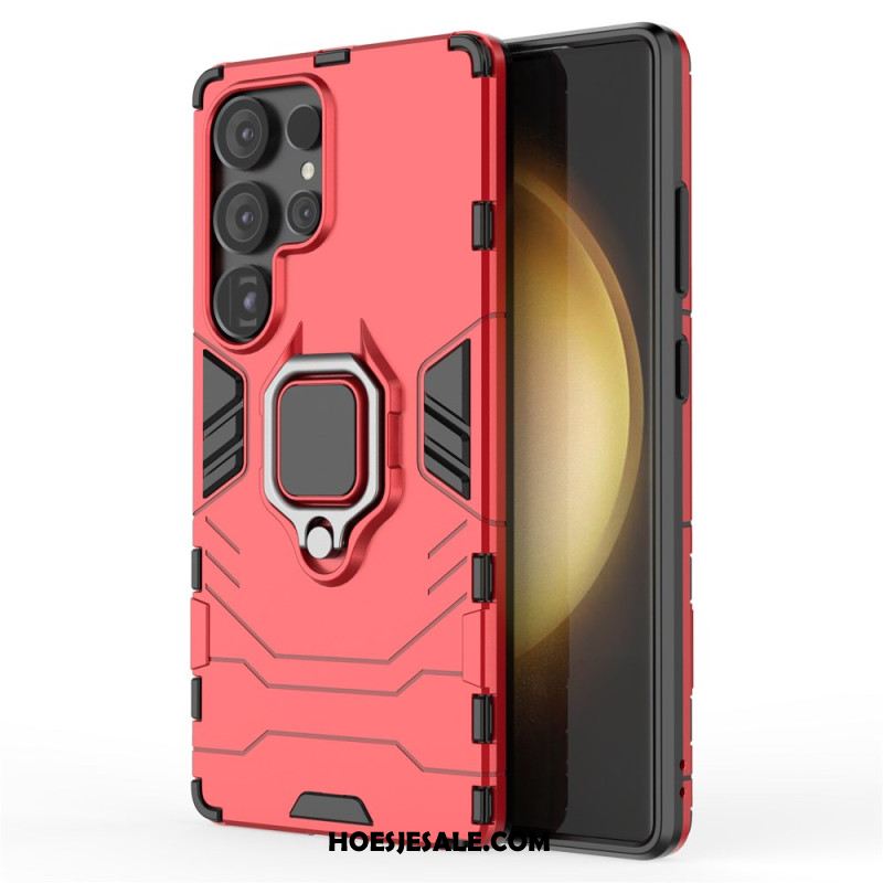 Hoesje Samsung Galaxy S25 Ultra 5g Duurzame Ringhouder