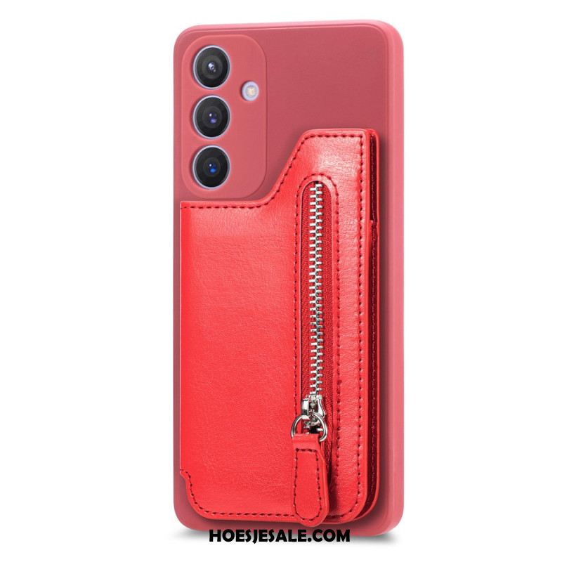 Hoesje Samsung Galaxy S25 Ultra 5g Functionele Kaarthouder En -standaard Bescherming Hoesje